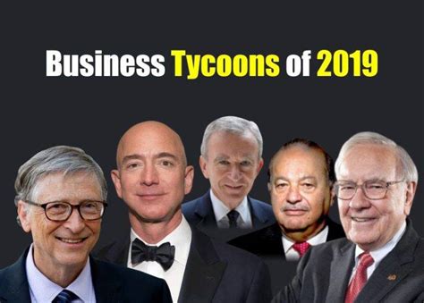 Top Business Tycoons In The World 2020 Beyond Exclamation