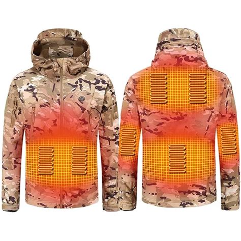 2021 Winter Electric Heating Jacket Usb Smart Men Women Thick Heated