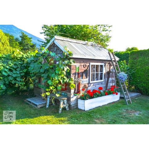 The Little Rustic Garden Shed That Could Shedsfirst