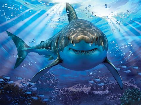 Скачать красивые картинки и фото на тему Большая белая акула