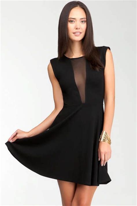 sexy black dresses for christmas eve party the wow style