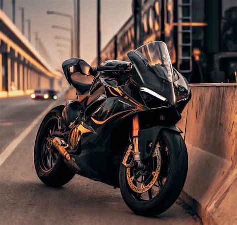 Panigale V4s Slick Black Phot Moto Ducati Ducati Superbike Ducati