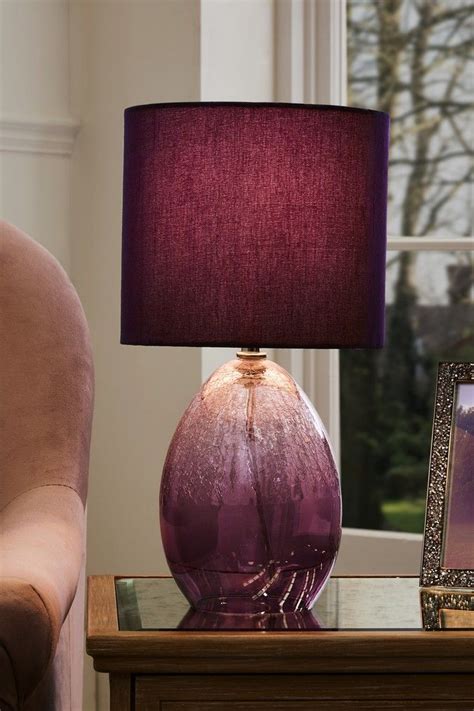 Next Isla Ombre Table Lamp Purple Purple Table Lamp Table Lamp Touch Table Lamps