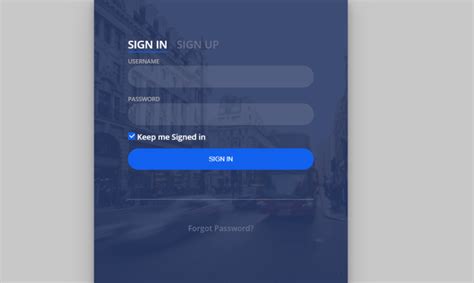 Responsive Login And Registration Form In Html And Css Riset