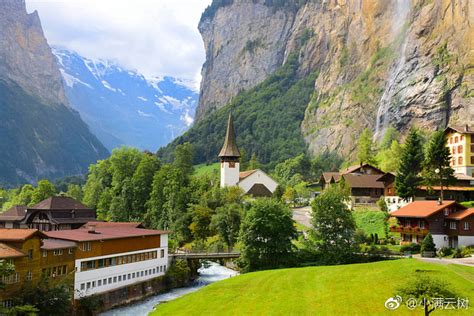 瑞士雪山峡谷小镇——劳特布伦嫩lauterbrunnen劳特瑞士雪山布伦新浪新闻