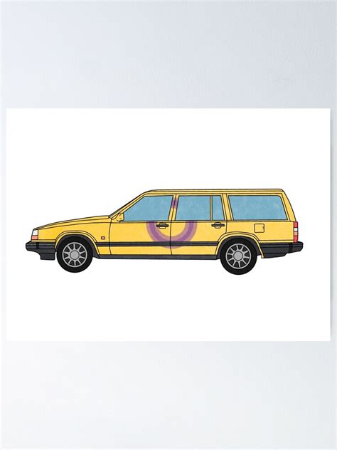 Volvo 940 Intersex Edition Poster For Sale By Doerpnation Redbubble