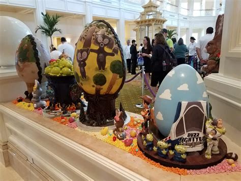 The Grand Floridians Sixth Annual Easter Egg Display Available For