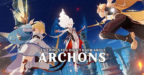Genshin Impact 10 Things You Didnt Know About Archons