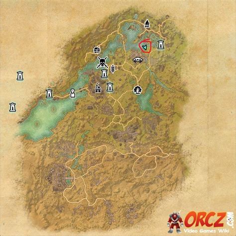 ESO Bangkorai Treasure Map II Orcz The Video Games Wiki