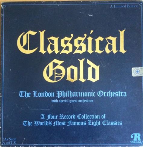 The London Philharmonic Orchestra Classical Gold 1976 Vinyl Discogs