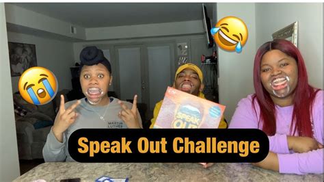 Speak Out Game Mouth Guard Challenge Hilarious 😂😭 Youtube