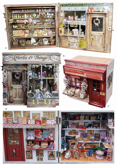 92 Best Miniature Stores And Storefronts Images In 2019 Dollhouse