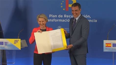 España Pide A Bruselas El Primer Desembolso De 10000 Millones Del Plan
