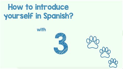 That is, you start with a greeting (hi!), you state your name (i'm xxx), you say a few cordial words (nice to meet you!), and then. Introduce yourself in spanish with 3 steps (Easy and Fast) - YouTube