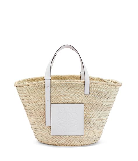 Basket Large Bag Naturalwhite Loewe