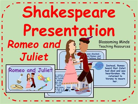 romeo and juliet presentation shakespeare ks2 teaching resources
