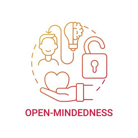Open Mindedness Concept Icon 2498821 Vector Art At Vecteezy