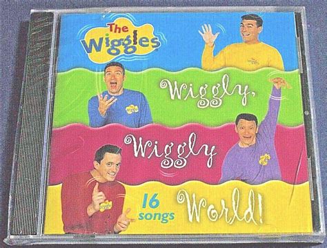 The WIGGLES Wiggly Wiggly World CD SEALED NEW Rare Songs OOP EBay