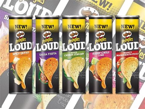 Pringles Introduces New Pringles Loud Line Of Crisps Chew Boom