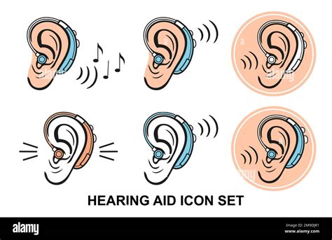 Ear Hearing Aid For Deaf Hear Impaired Medical Auditory Device For