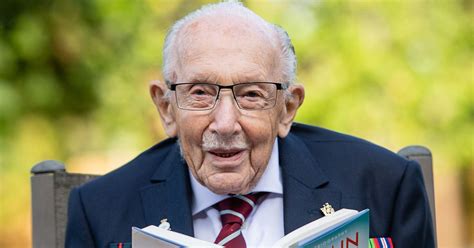War veteran tom moore, who has raised more than £30 million ($37.4 million) for the uk's national health service (nhs) by walking laps of his garden, celebrates his 100th birthday thursday. Captain Tom Moore says 'I promise tomorrow will be a ...