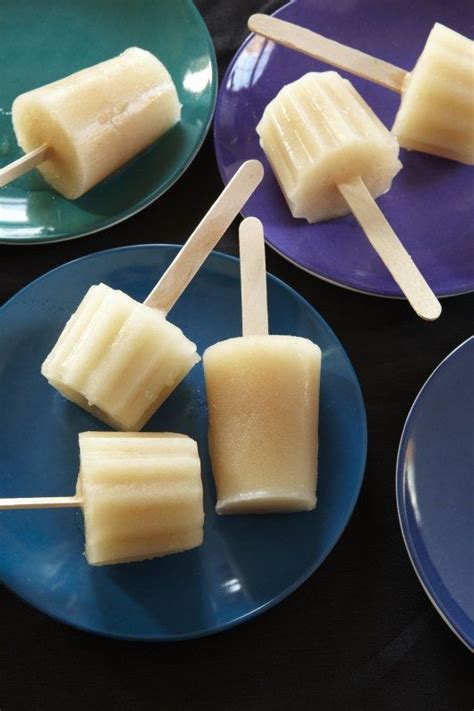 A Boozy Pear And Riesling Popsicle Food Popsicle