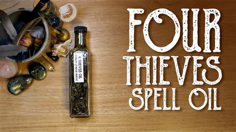 Four Thieves Oil Recipe Vitality And Good Health Healing Spell Oil
