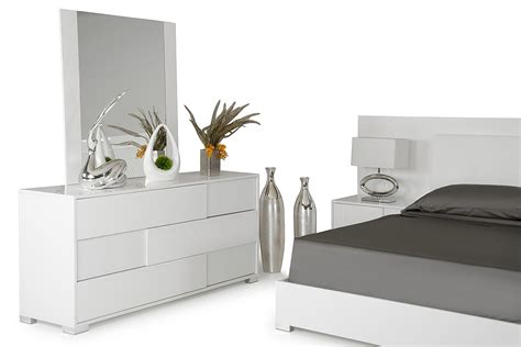 Thousands of products in stock and ready to ship! Modrest Monza Italian Modern White Dresser