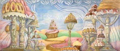 Land Of Sweets Backdrop For Rent By Charles H Stewart