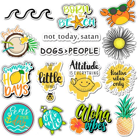 Cute vsco aesthetic stickers 50pcs vinyl aesthetic cute waterproof stickers for laptops hydro flasks water bottle hydroflask waterbottles suitable for kids girls teens women 41 out of 5 stars 7. Cute Vsco Aesthetic Stickers 57PCS- Positive, Lovely ...