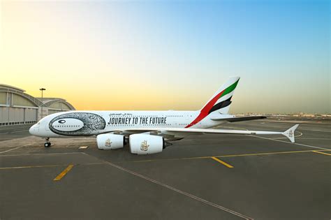Emirates To Unveil Custom Museum Of The Future Livery On 10 Of Its A380