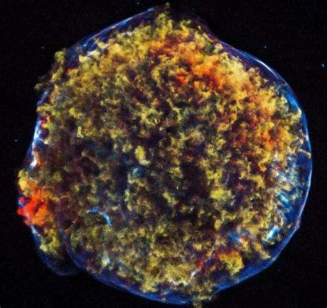 Image Chandras View Of The Tycho Supernova Remnant