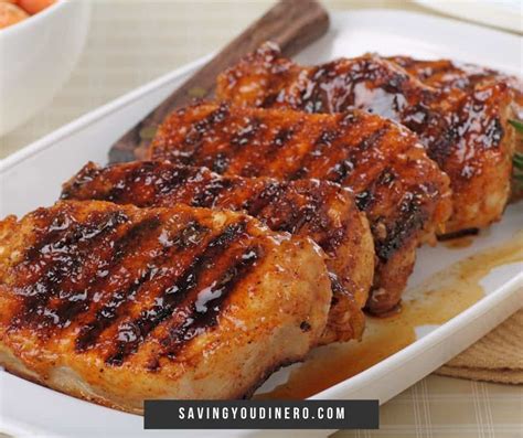 Perfectly Grilled Moist Pork Chops Saving You Dinero