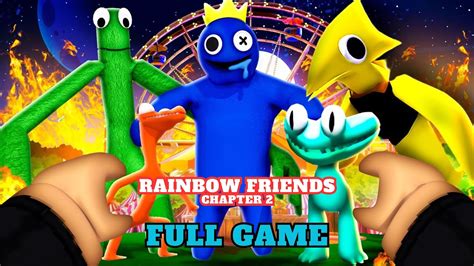Rainbow Friends Chapter 2 Full Gameplay Playthrough Full Game Roblox