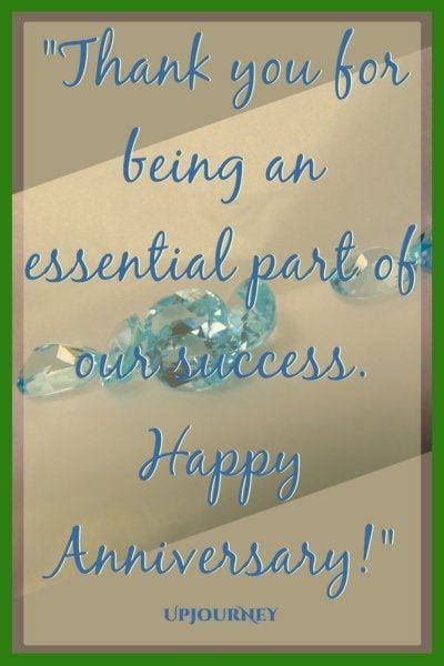 50 Happy Work Anniversary Quotes Wishes And Messages