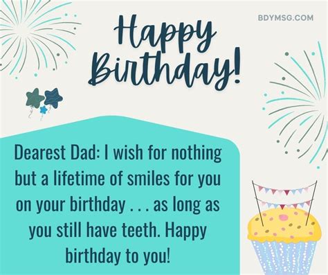 50 Funny Birthday Wishes For Dad Bdymsg