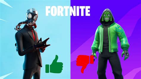 3 Fortnite Skins With Best And Worst Mask Design