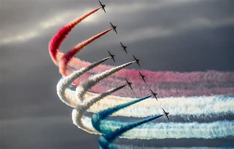 Wallpaper Show Aircraft Red Arrows Images For Desktop Section