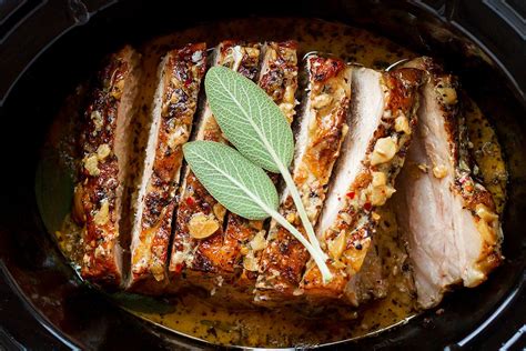 See how to cook pork loin with more than 230 recipes including pork loin roast, stuffed port loin and smoked pork loin. Crockpot Pork Loin in Creamy Garlic Sauce — Eatwell101