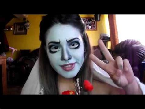 Tutorial Maquillaje Halloween Emily Corps Bride Youtube