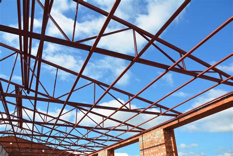 steel roof trusses roofing construction metal roof frame house construction with steel roof