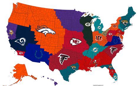 Nfl Imperialism Map Maker Map Of Counties Around London