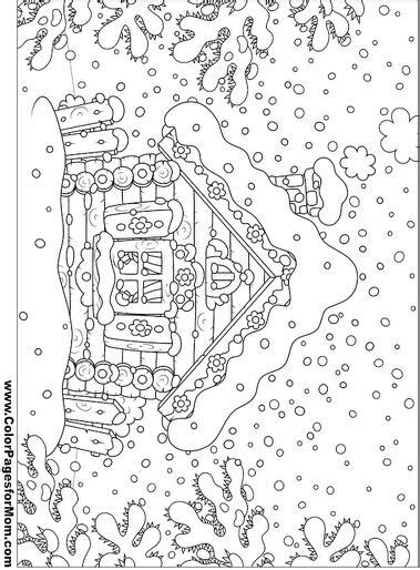Maybe you would like to learn more about one of these? log cabin in winter coloring sheets - Yahoo Search Results ...