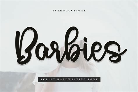 Barbies Font By Bintang Studio Creative Fabrica