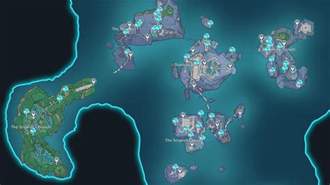 Genshin Impact All 39 Enkanomiya Seelie Locations Map Attack Of The