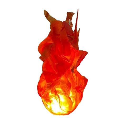 Halloween Floating Fireball Prop Unique Flame Decoration Illuminated