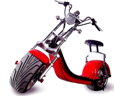 New 2000w Electric Wide Fat Tire Scooter Chopper Harley Design