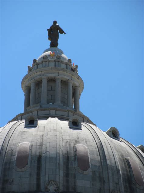 Missouri State Capitol Building Dome And Ceres Sculpture Flickr