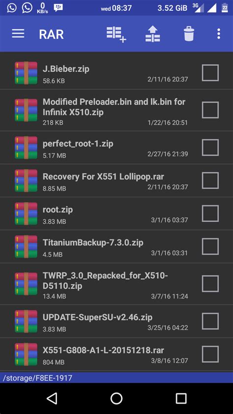 Unpack And Pack Any File Type Of File With Rar Apk Teen Techs