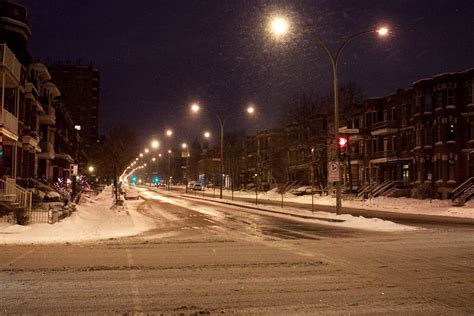 Un Matin à Montréal Sous La Neige Charles Rincheval Flickr